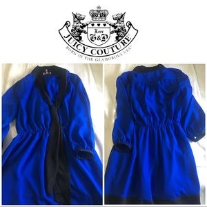 Juicy couture royal blue dress